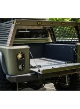 Motobilt Bobbed Replacement Bed Rack System w/ Optional Molle Panels Jeep Gladiator                                     - MB1181-MB1182 - Image 5