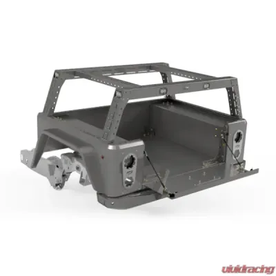 Motobilt Bobbed Replacement Bed Rack System w/ Optional Molle Panels Jeep Gladiator - MB1181-MB1182