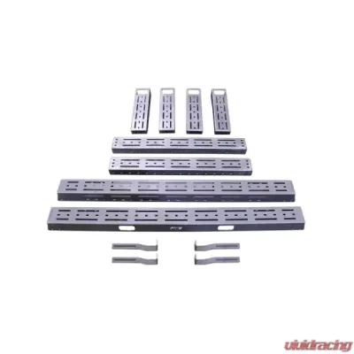Motobilt Bobbed Replacement Bed Rack System w/ Optional Molle Panels Jeep Gladiator - MB1181-MB1182