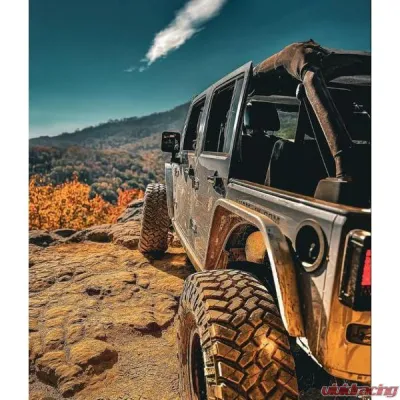 Motobilt Aluminium Rear Highline Fenders Jeep Wrangler JK/JKU 2007-2018 - MB1226-A