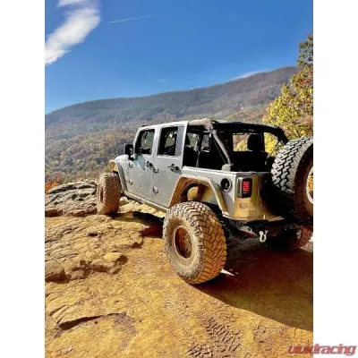 Motobilt Aluminium Rear Highline Fenders Jeep Wrangler JK/JKU 2007-2018 - MB1226-A