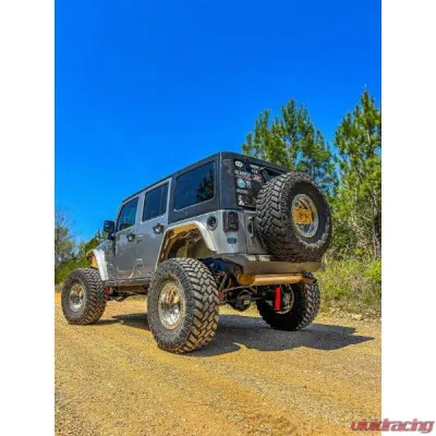 Motobilt Aluminium Rear Highline Fenders Jeep Wrangler JK/JKU 2007-2018 - MB1226-A