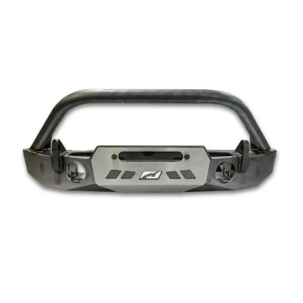 Motobilt Gladius Frame Chop Bumper w/ Bull Bar Jeep Wrangler JK/JL | Gladiator JT 2007-2024 - MB1248-B