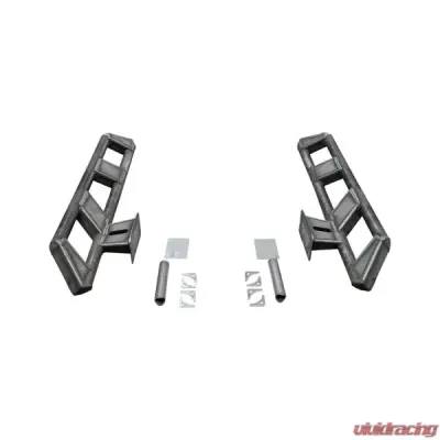 Motobilt Frame Mounted Rocker Guard Long Arm Suspension Jeep Wrangler JK/JL 2 Door 2007-2024 - MB1257