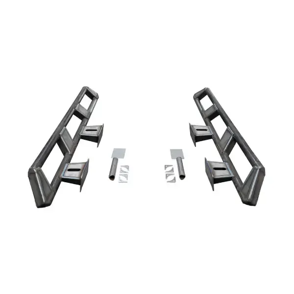 Motobilt Frame Mounted Rocker Guard Long Arm Suspension Jeep Wrangler JKU/JLU 4 Door 2007-2024 - MB1258