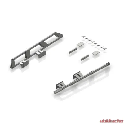 Motobilt Frame Mounted Rocker Guard Long Arm Suspension Jeep Wrangler JKU/JLU 4 Door 2007-2024 - MB1258