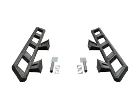 Motobilt Frame Mounted Rocker Guard Long Arm Suspension Jeep Gladiator JT 2020-2024