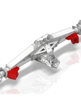 Motobilt 4" Tube Triangulated Lower Link Mount Rear Axle                                     - MB1571 - Image 4