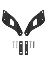 Motobilt 21.5" LED Light Bar Hood Mount Black Powder Coat Jeep Wrangler JK/JKU                                     - MB2021-Powder - Image 2