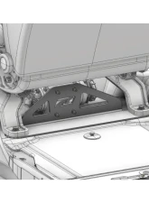 Motobilt Underseat Mount ARB Compressor Jeep Wrangler JL/JLU | Gladiator JT                                     - MB2189 - Image 4
