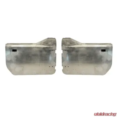 Motobilt Aluminum Front Half Doors w/ Universal Mirror Brackets Jeep Wrangler JL/JLU | Gladiator JT - MB3042-MB3051
