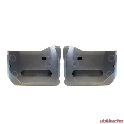 Motobilt Aluminum Front Half Doors w/ Universal Mirror Brackets Jeep Wrangler JL/JLU | Gladiator JT - MB3042-MB3051