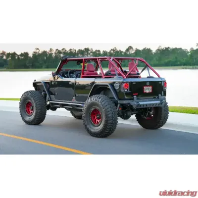 Motobilt Aluminum Front Half Doors w/ Universal Mirror Brackets Jeep Wrangler JL/JLU | Gladiator JT - MB3042-MB3051