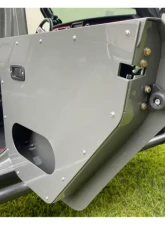 Motobilt Aluminum Front Half Doors w/ Universal Mirror Brackets Jeep Wrangler JL/JLU | Gladiator JT                                     - MB3042-MB3051 - Image 7