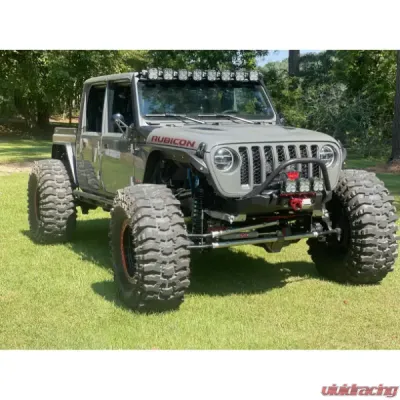 Motobilt Aluminum Front Half Doors w/ Universal Mirror Brackets Jeep Wrangler JL/JLU | Gladiator JT - MB3042-MB3051