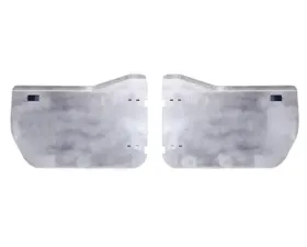 Motobilt Aluminum Front Half Doors w/ Universal Mirror Brackets Jeep Wrangler JK