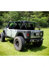 Motobilt Aluminum Front Half Doors w/ Universal Mirror Brackets Jeep Wrangler JK                                     - MB3055-MB3051 - Image 6