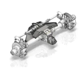 Motobilt Axle Truss w/ Steering Ram Mount ECGS 14 Bolt Rear Steer