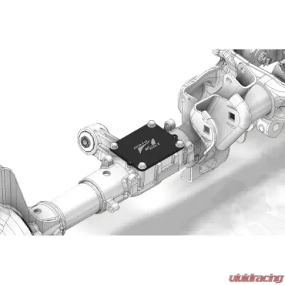 Motobilt FAD Delete Cover Front Axle Jeep Wrangler JL | Gladiator JT 2018-2024 - MB4120
