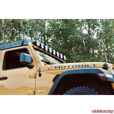Motobilt Linkable Light Bar Roof Rack Bracket Baja Designs - MB5067