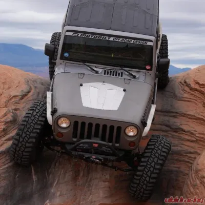 Motobilt Hood Vent Kit Jeep Wrangler JK/JKU 2007-2018 - MB5537
