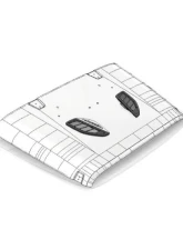 Motobilt Hood Vent Kit 10th Anniversary Jeep Wrangler JK Rubicon 2007-2018                                     - MB5541 - Image 5