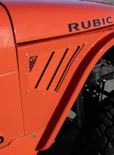 Motobilt Louvered Side Vent Kit Highline Fenders Jeep Wrangler YJ | TJ                                     - MB5542 - Image 4
