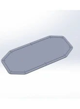 Motobilt Large Access Panel Cowl Jeep Wrangler YJ | CJ                                     - MB5545 - Image 3
