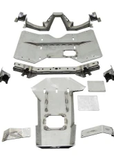 MotoBilt  4 Link Suspension Bracket Kit with Engine Skid Jeep JKU 2007-2011                                     - MB7000-ES - Image 2