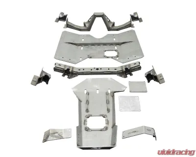 MotoBilt  4 Link Suspension Bracket Kit with Engine Skid Jeep JKU 2007-2011 - MB7000-ES