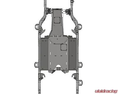 MotoBilt  4 Link Suspension Bracket Kit with Engine Skid Jeep JKU 2007-2011 - MB7000-ES