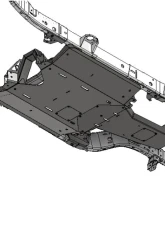 MotoBilt  4 Link Suspension Bracket Kit with Engine Skid Jeep JKU 2007-2011                                     - MB7000-ES - Image 6