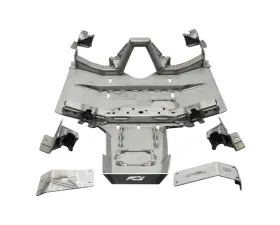 MotoBilt 4 Link Suspension Bracket Kit with Engine Skid Jeep JKU 2012-2018