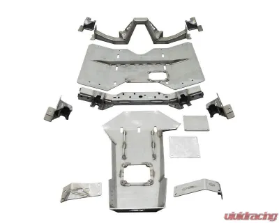 MotoBilt 4 Link Suspension Bracket Kit with Engine Skid Jeep JKU 2012-2018 - MB7001-ES