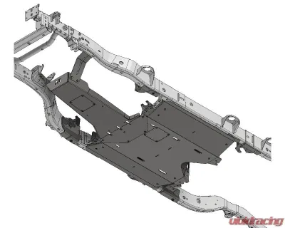 MotoBilt 4 Link Suspension Bracket Kit with Engine Skid Jeep JKU 2012-2018 - MB7001-ES