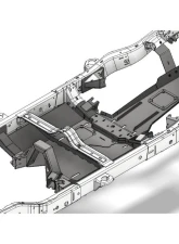 MotoBilt 4 Link Suspension Bracket Kit with Engine Skid Jeep JKU 2012-2018                                     - MB7001-ES - Image 6