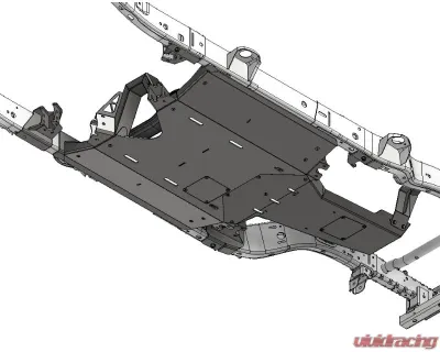 MotoBilt 4 Link Suspension Bracket Kit with Engine Skid Jeep JKU 2012-2018 - MB7001-ES