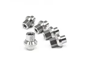T1 Race Development GT1R Titanium Drag Wheel Shank Lug Nuts