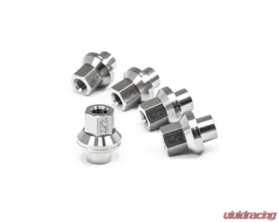 T1 Race Development GT1R Titanium Drag Wheel Shank Lug Nuts - GT1R-M12-x-1-25-Shank-Lug