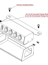 Genesis Offroad Power Box Shelf Jeep Wrangler JL 2018+                                     - 243-JLPS - Image 7