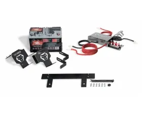 Genesis Offroad Under Hood Dual Battery Kit Jeep Wrangler Diesel 2020-2023