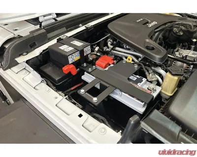 Genesis Offroad Stock Battery Relocation Kit Jeep Wrangler JL | Gladiator JT 2018+ - 233-2SB