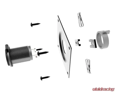 Genesis Offroad Power Outlet Mounting Bezel - 235-POB