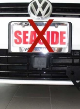 STO N SHO Front License Plate Bracket Volkswagen Golf R 2016-2019                                     - SNS113 - Image 3