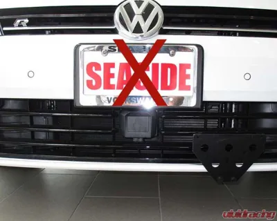 STO N SHO Front License Plate Bracket Volkswagen Golf R 2016-2019 - SNS113