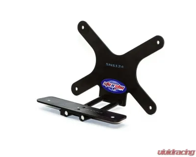 STO N SHO Front License Plate Bracket Fiat 124 Spider Abarth 2017-2019 - SNS124