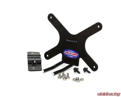 STO N SHO Front License Plate Bracket Fiat 124 Spider Abarth 2017-2019 - SNS124