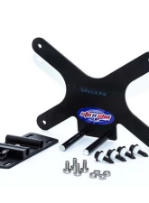 STO N SHO Front License Plate Bracket Mitsubishi Lancer Evolution w/ Aero Kit 2012-2016                                     - SNS12a - Image 2
