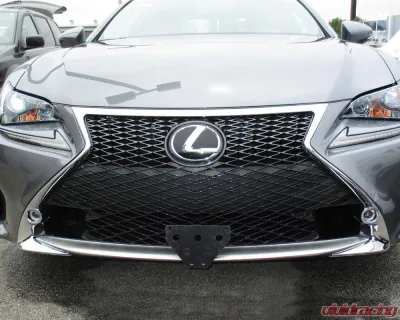 STO N SHO Front License Plate Bracket Lexus RC350 F Sport 2017-2018 - SNS131