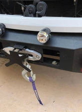 STO N SHO Front License Plate Bracket Off Road Bumpers with Hawse Fairlead                                     - SNS138A - Image 5